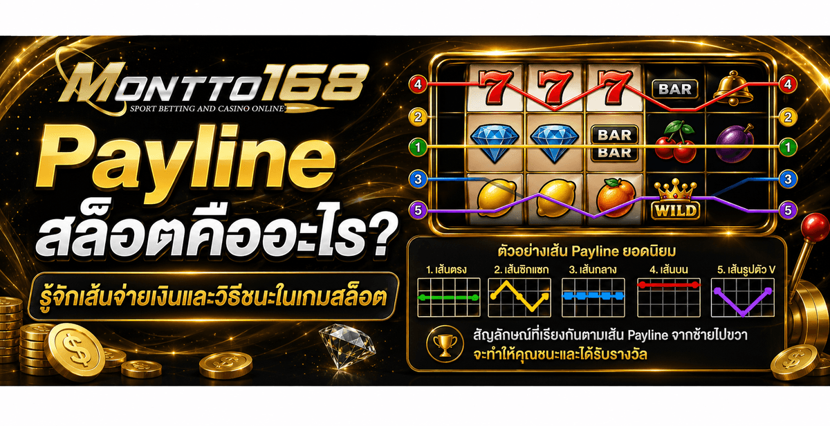 Payline สล็อตคืออะไร เส้นจ่ายเงินและวิธีชนะในเกมสล็อต
